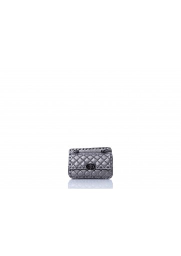 SMALL SHOULDER BAG ROCKSTUD SPIKE NAPPA