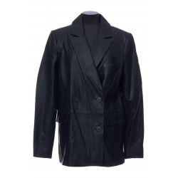 VESTE 68CM CUIR AGNEAU