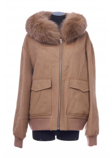 VESTE 68CM CACHEMIRE