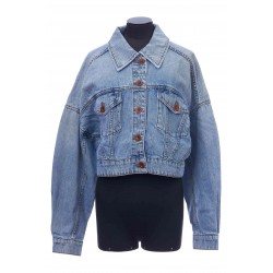 CROPPED DENIM JACKET