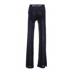 B LOGO TAPE SEQUINS FLARE PNT