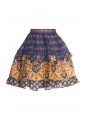 SKIRT PATTERN LINO PAISLEYMEDAGLIONI