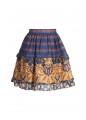 SKIRT PATTERN LINO PAISLEYMEDAGLIONI