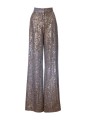 SEQUINS EMBROIDERED PANTS