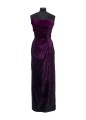 VELVET LONG DRESS