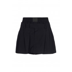 PLEATED SHORT W/ BOXER