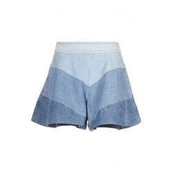 TALLOW CHEVRON DENIM SHORT