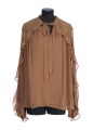 ILLUMINATE FLUTTER BLOUSE