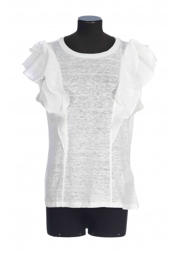 ILLUMINATE RUFFLE TEE