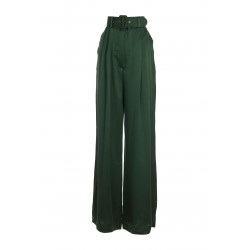 SILK TUCK PANT