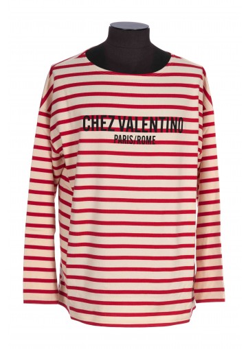 T-SHIRT COTTON JERSEY STRIPED