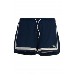 SHORT DE COURSE À BANDE EN MAILLE POUR FEMME